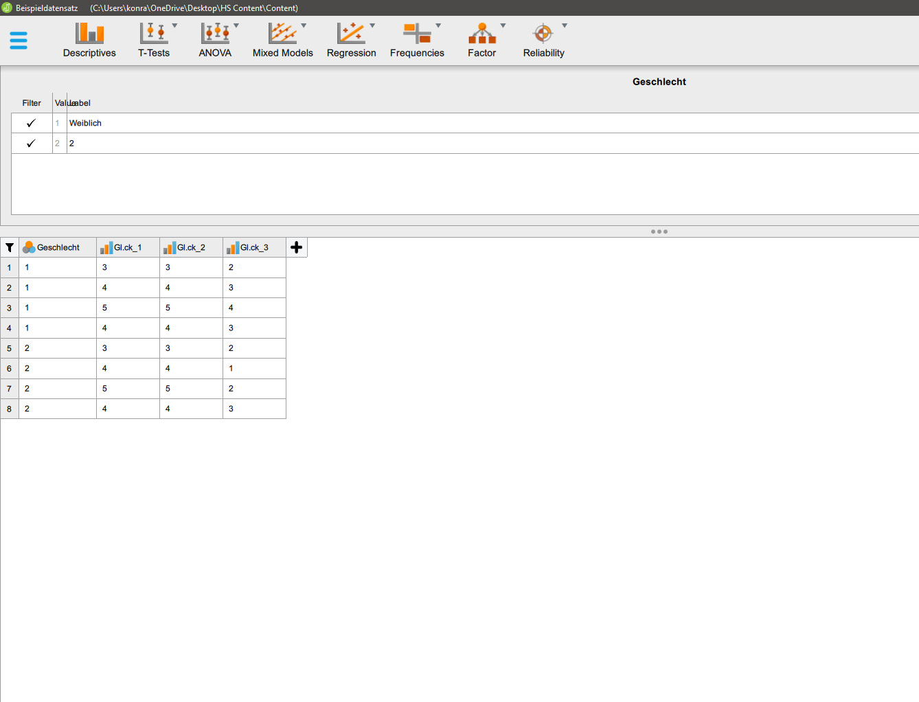 Datenanalyse & Statistik SPPSS R STATA